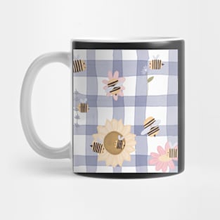 Hand drawn Bee pattern Mug